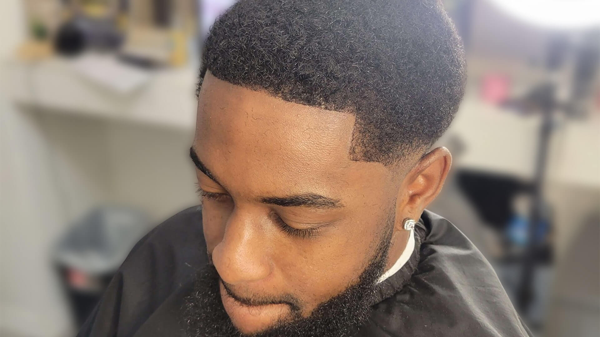 Detailed haircut close-up by That’s My Barber